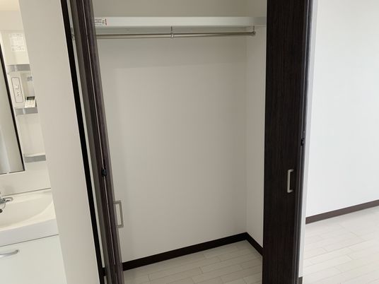 収納スペースのクローゼット