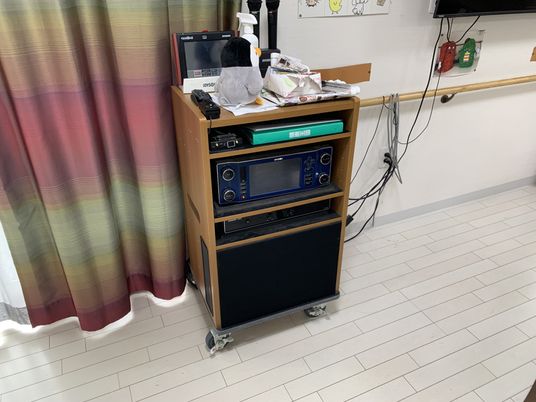 カートの拡声器