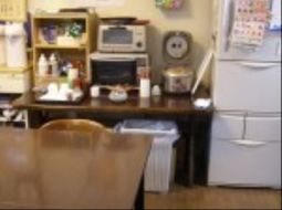 居室のキッチンスペース