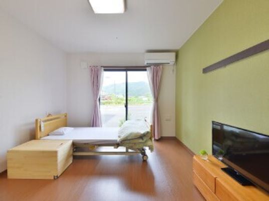 清潔な個室の居室