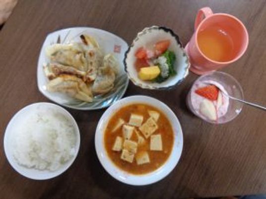 食事メニューの例