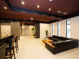 モダンな共有スペース