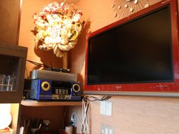 暖かみのあるリビング設備