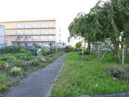 広々とした施設の外観