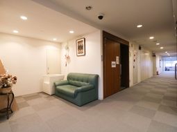 清潔な廊下の風景