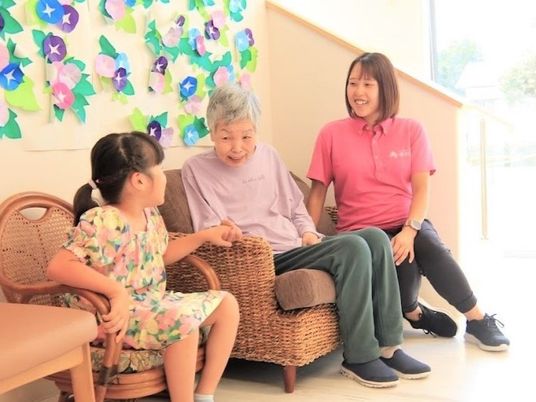 明るい共有スペース