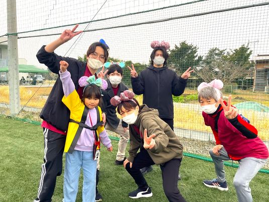 楽しそうな交流の様子