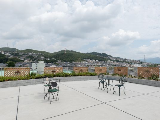 広々とした屋上テラス