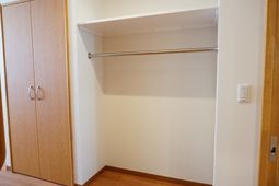 収納スペースのある部屋