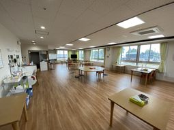 ゆったりした共有スペース