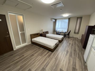 ゆったりとした居室