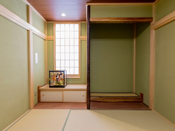 静かな和室の一角