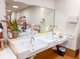 設備が整った洗面台