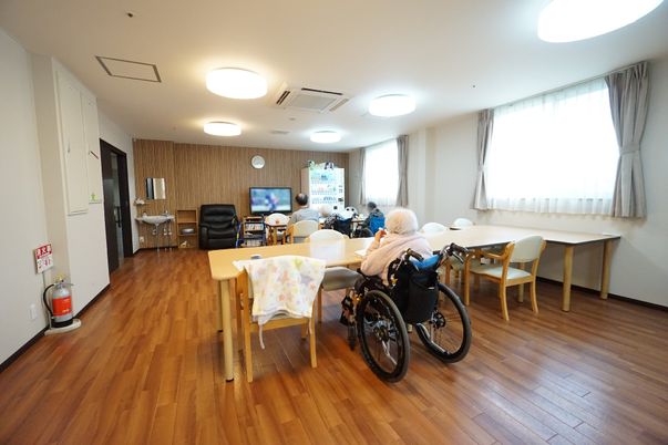 共有スペースでの憩い