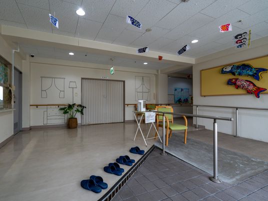 広々とした共有スペース