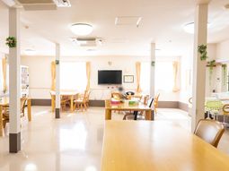 共有スペースの明るい様子