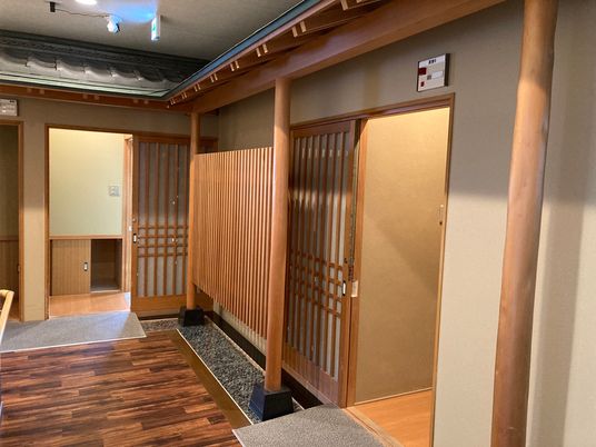 和風の廊下デザイン