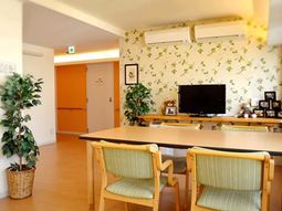 落ち着いた共用空間