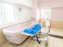 安全な浴室設備