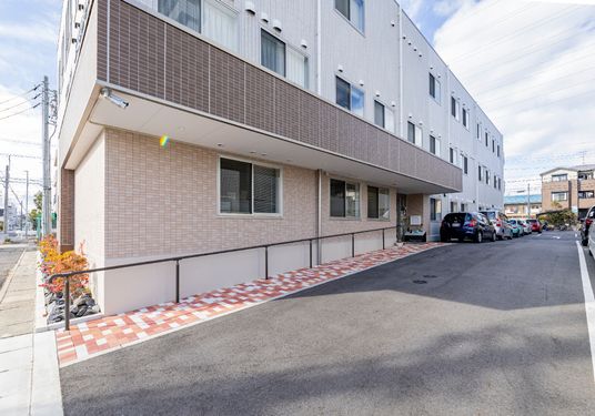 清潔な外観の建物