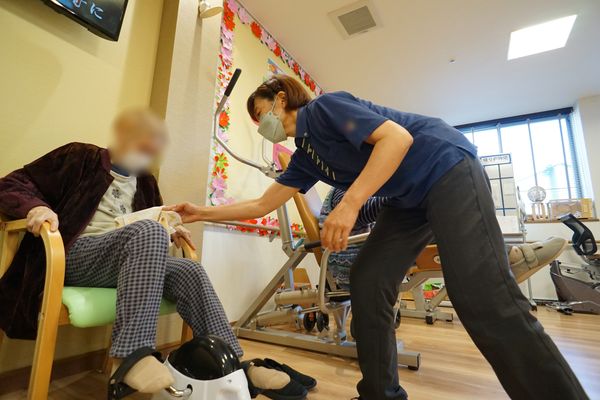 機能訓練の様子