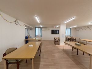 快適な食堂の様子