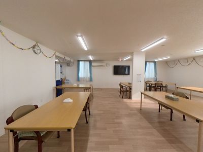 快適な食堂の様子