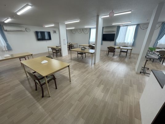 職員が働く居室