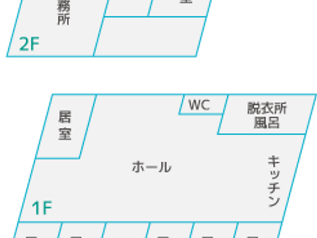 落ち着いた空間の間取り図 内観 シンプルな構成の間取り。各スペースがわかりやすく配置され、快適な動線を確保しています。