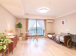 居室の広々とした空間