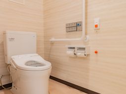 清潔感あるトイレスペース
