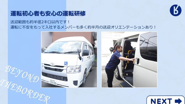 人が出入りする車の様子