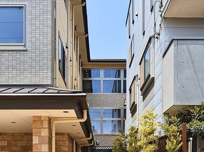 清潔な施設の外観