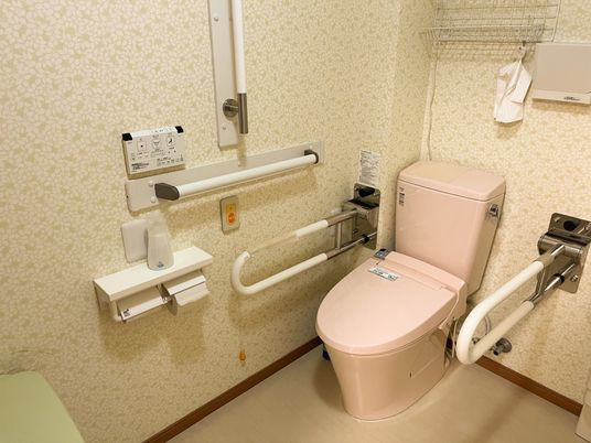 安全性を重視したトイレ