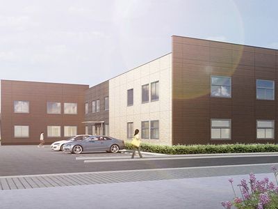 新築そうな建物の外観