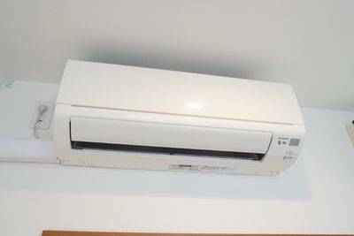 エアコンのクローズアップ