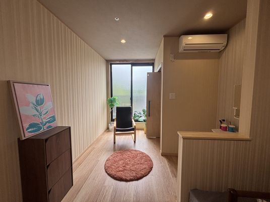自然光の広がる部屋