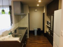 シンプルなキッチンスペース