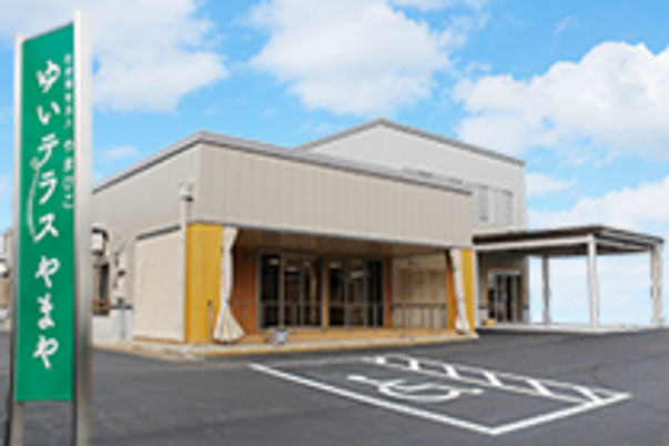 ゆったりとした建物外観