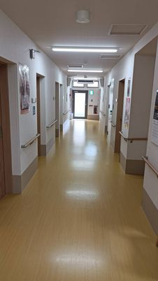 安全に配慮された廊下