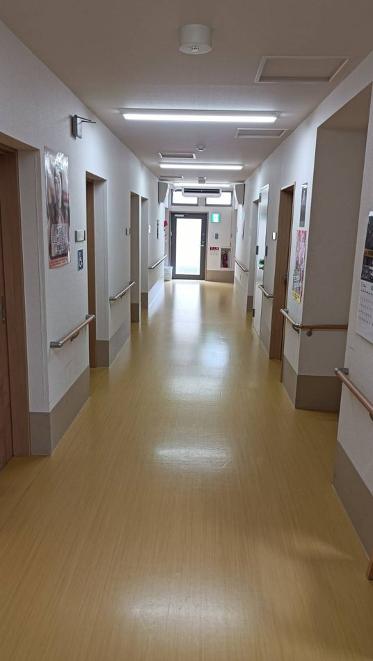 安全に配慮された廊下