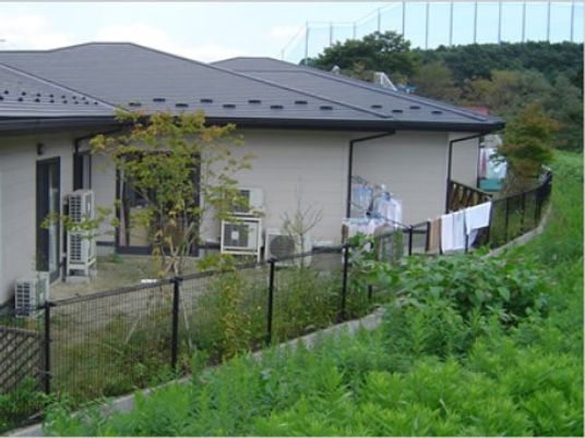 庭付き一戸建て風建物