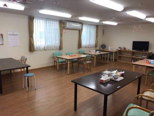 充実した共有スペースの居室