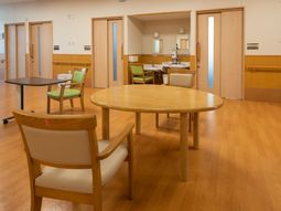 共有スペースの和やかな雰囲気