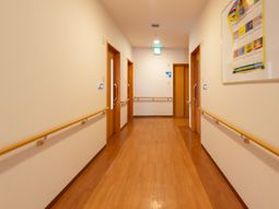 清潔な廊下の様子