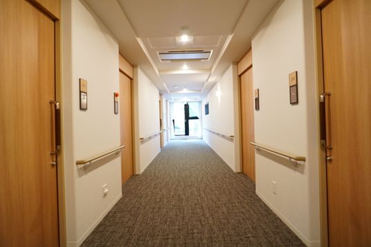 清潔な廊下の様子