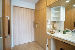 快適な洗面台と収納