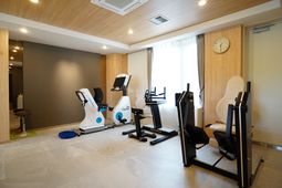 明るいトレーニング室