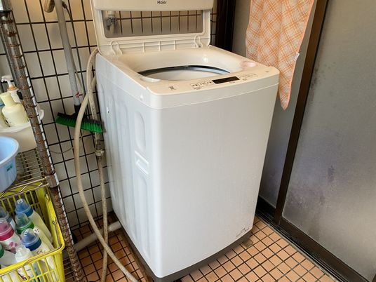 清潔な洗濯機