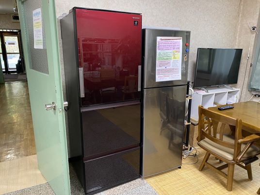エレベーター前のスペース